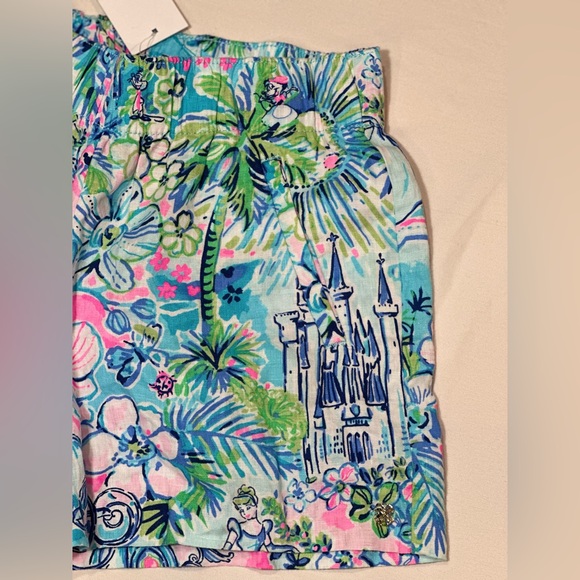 Disney- Cinderella -Lilly Pulitzer-Athletic Shorts- Girls/ Woman- Elastic waist- - Picture 7 of 11